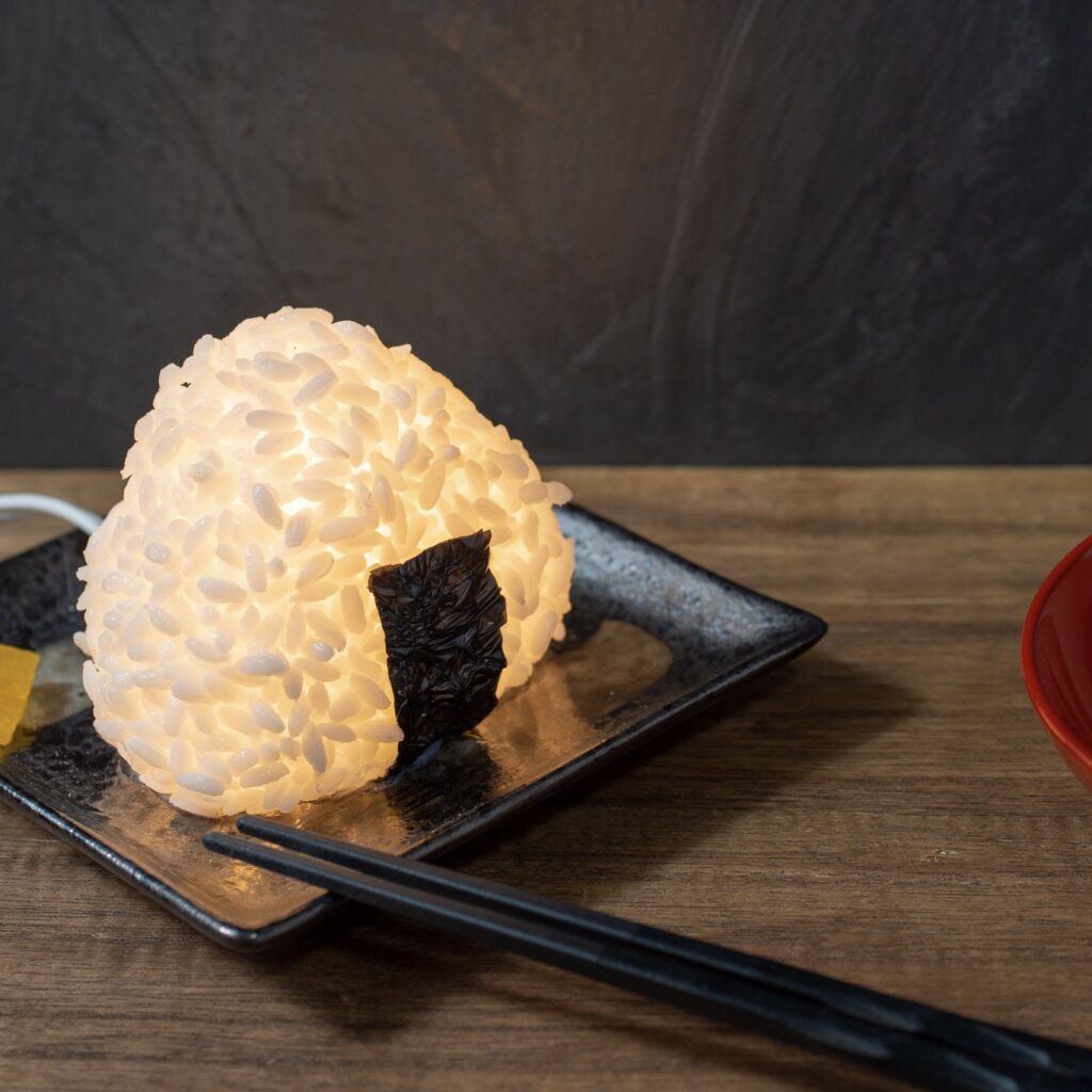 おにぎりのランプシェード